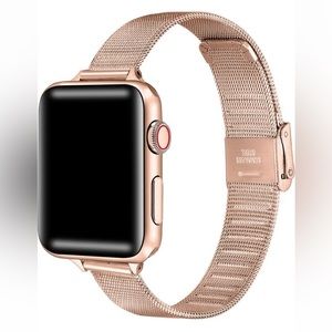 BRAND NEW! Posh Tech Replacement Band for Apple Watch, Rose Gold, 38mm 40mm 41mm